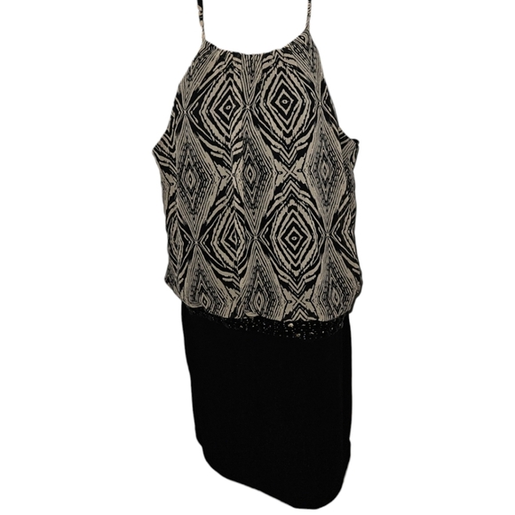 Bisou Bisou Dresses & Skirts - NWT Bisou Bisou Michelle Bombot Halter Beaded Dress